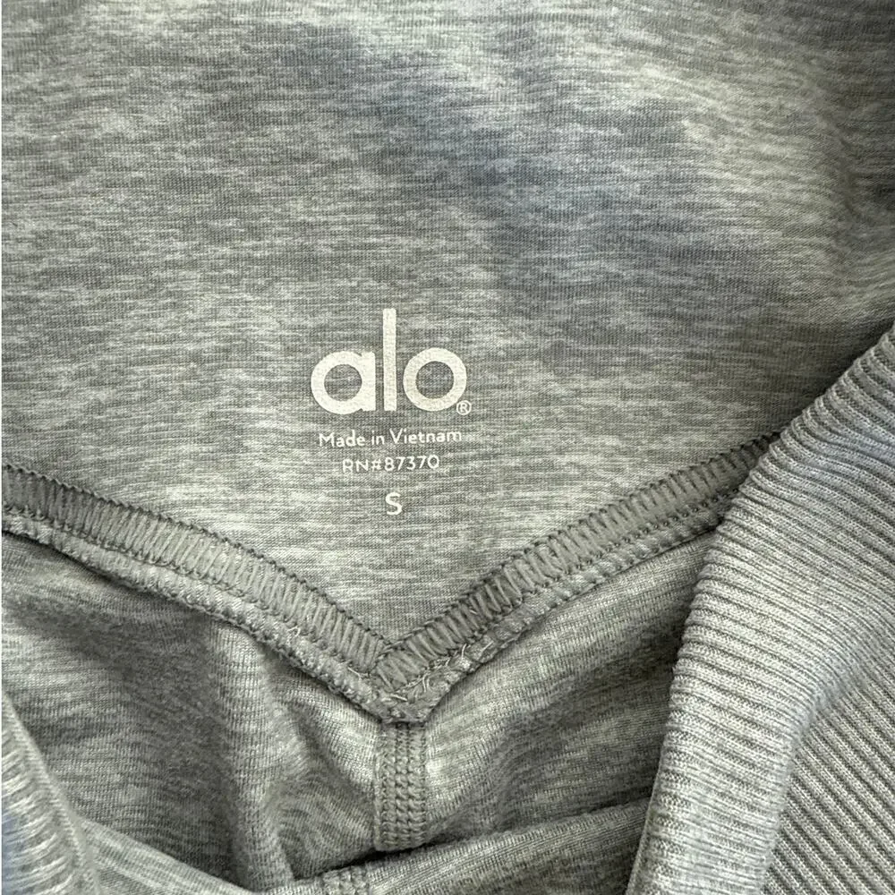 Alo Yoga - High Waist Lounge Leggings in Gray